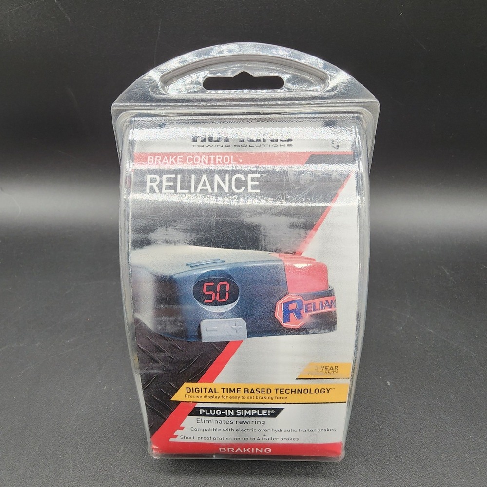 Hopkins Reliance 47284 Black Digital Time Based Trailer Brake Control Towing RV